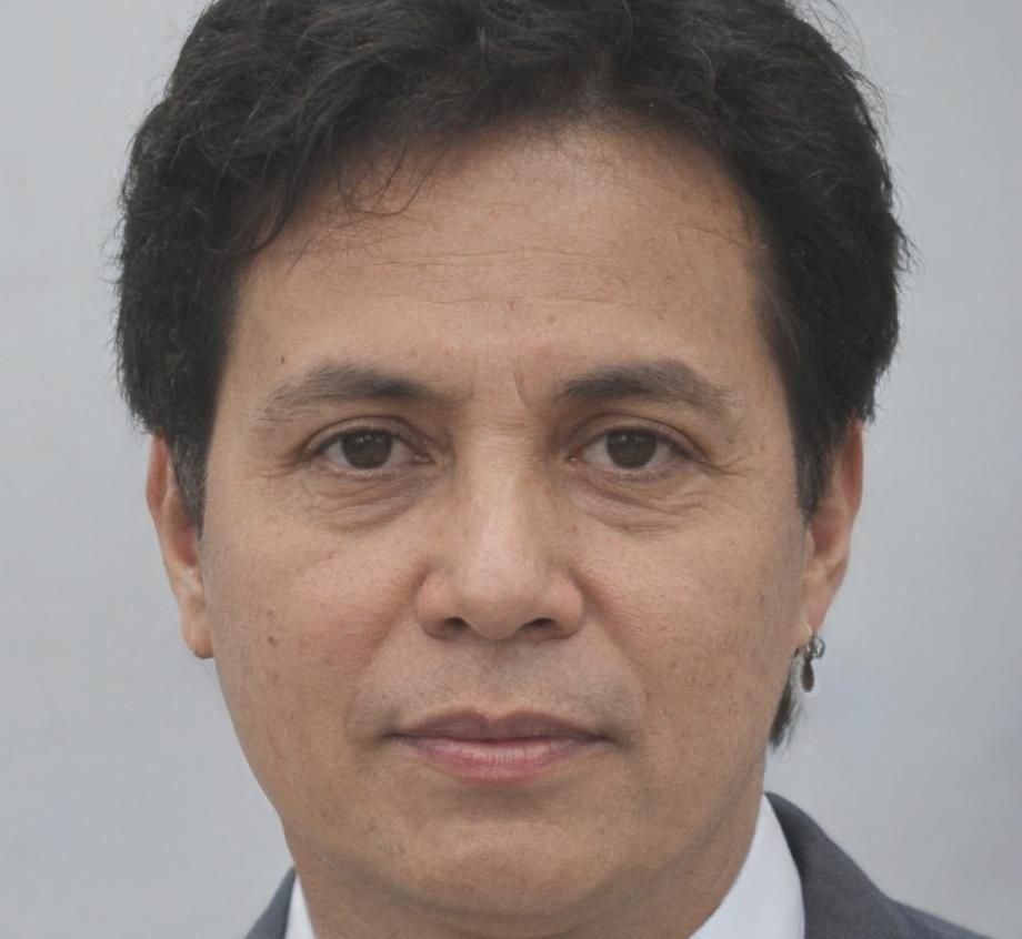 Instructor reviewing course materials